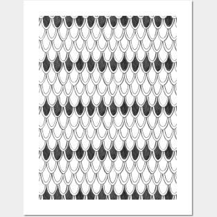 Pencil scales - stripe Posters and Art